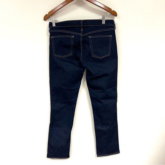 J Crew dark Wash stretch straight leg jeans Sz 27 - Picture 3 of 6